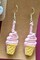 Ice Cream Cone earrings product 1
